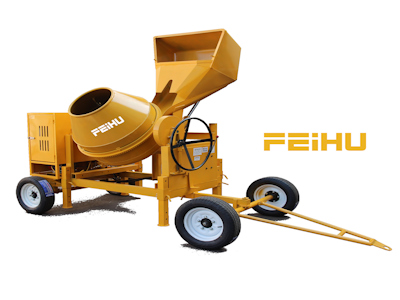 Горячая Распродажа! Новый Продукт Fhc-500 — Мобильный Бетоносмеситель